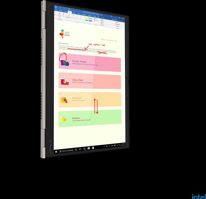 Actual product image Lenovo ThinkPad X1 Titanium Yoga G1 (13.50", Intel Core i5-1130G7, 16 GB, 512 GB, CH)