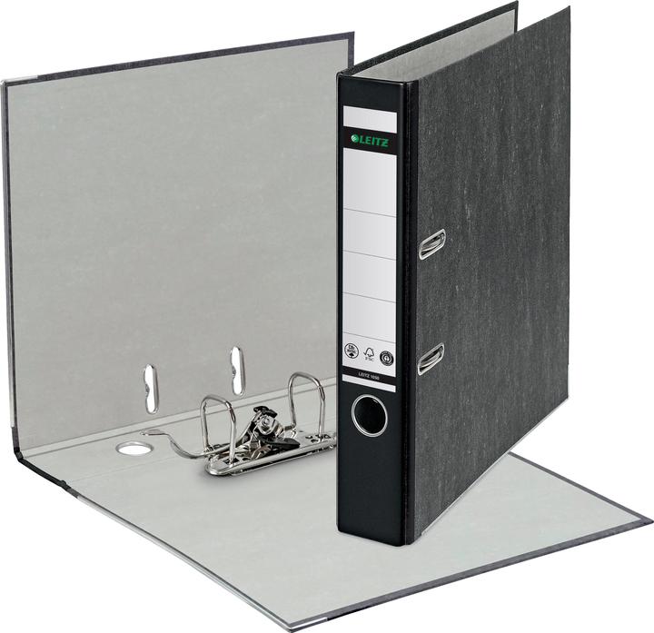 Actual product image Leitz STANDARD-ORDER A4 52MM With slots, for A4 format, cardboard (RC), back width 52mm. Pate (A4, 52 mm, 1 Piece)