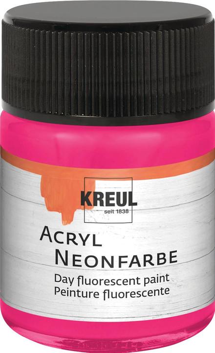 Produktbild Kreul Acryl Neonfarbe, 50 ml (Neon-orange, 50 ml)