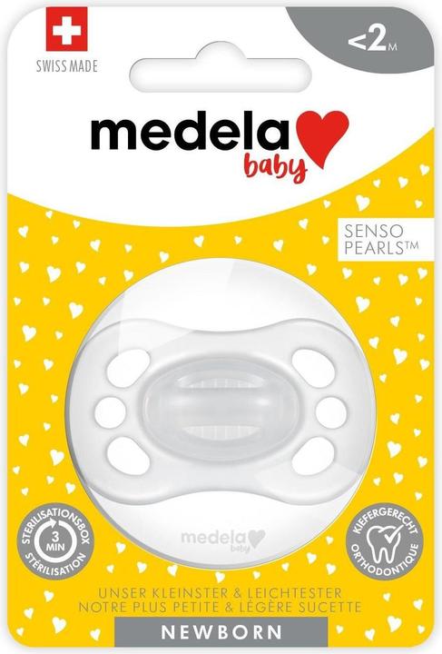 Image du produit Medela Baby Nuggi New Born 0-2 Transparent Uno (1 x, jusqu'à 2 M.)