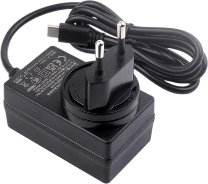 Image du produit WaveShare 27W USB-C PD Netzteil Schwarz für Raspberry Pi