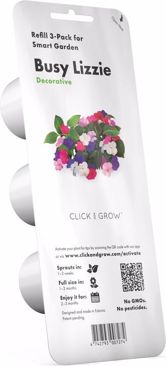 Image du produit Click and Grow Lizzy l'occupée (Graines de fleurs)