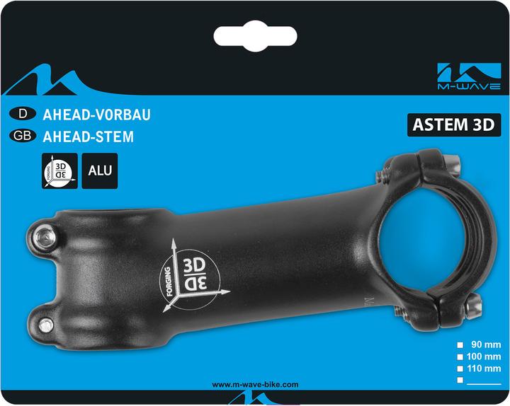 Actual product image M-Wave Astem (90 mm, 31.80 mm)