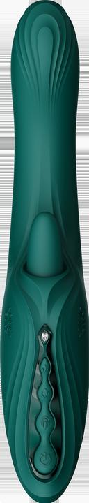 Actual product image Zalo Ares – G-Punkt-Rabbit-Vibrator mit App-Steuerung – Türkisgrün