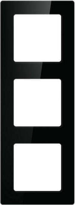 Avatto Presa a telaio tripla N-TS10-Frame-B3 (nero)