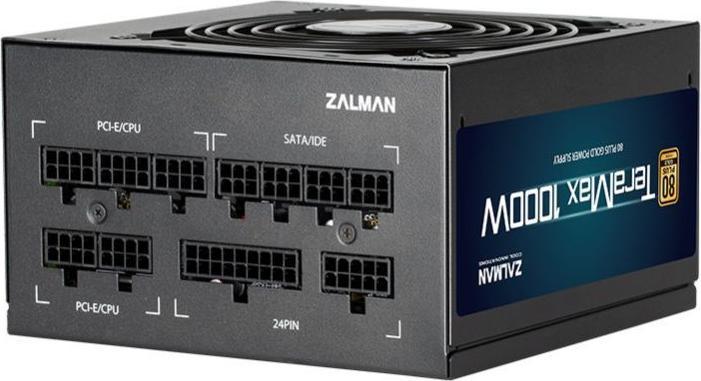 Image du produit Zalman ZM1200-TMX TerraMax 80 PLUS GOLD PSU 1200W/Full-modular 99.9% Active PFC/Single (1200 W)