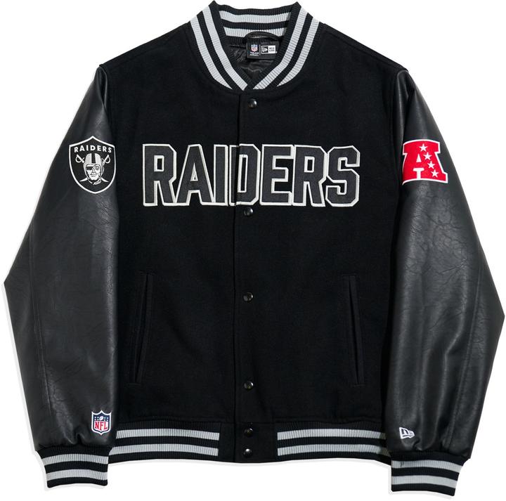Actual product image New Era Varsity NFL SIDELINE Jacke - Las Vegas Raiders - XL (XL)