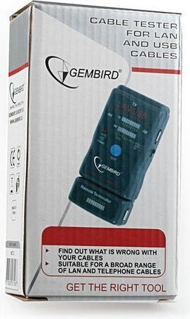 Immagine prodotto Gembird Cablexpert NCT-2 Tester per cavi di rete