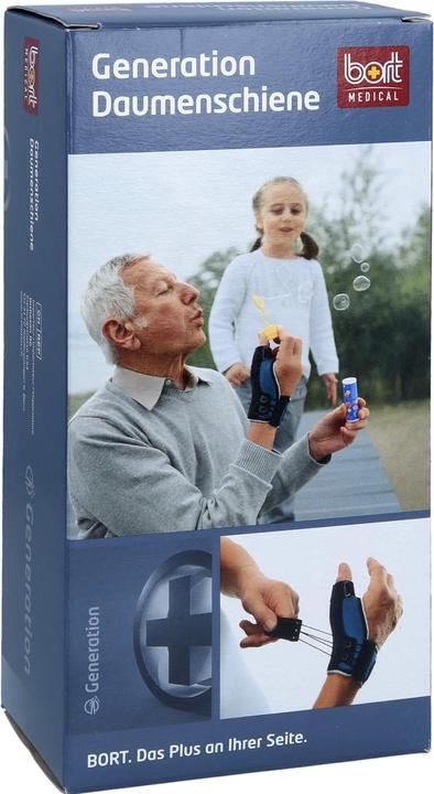 Bort Medical Generation Daumenschiene M links blau (M)
