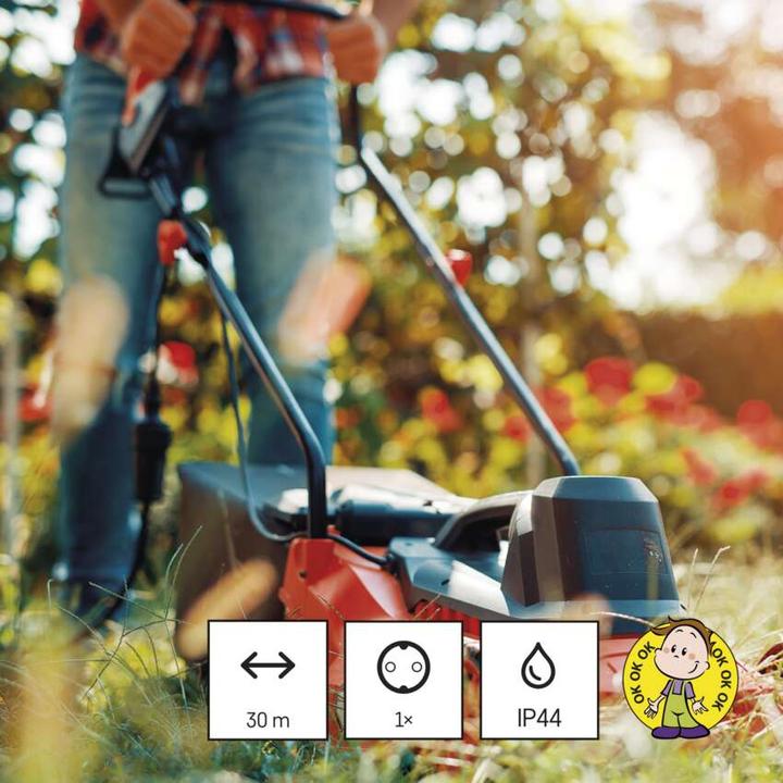 Produktbild Emos Verlängerungskabel | SCHUKO IP44 1,5 mm 30 m (30 m)