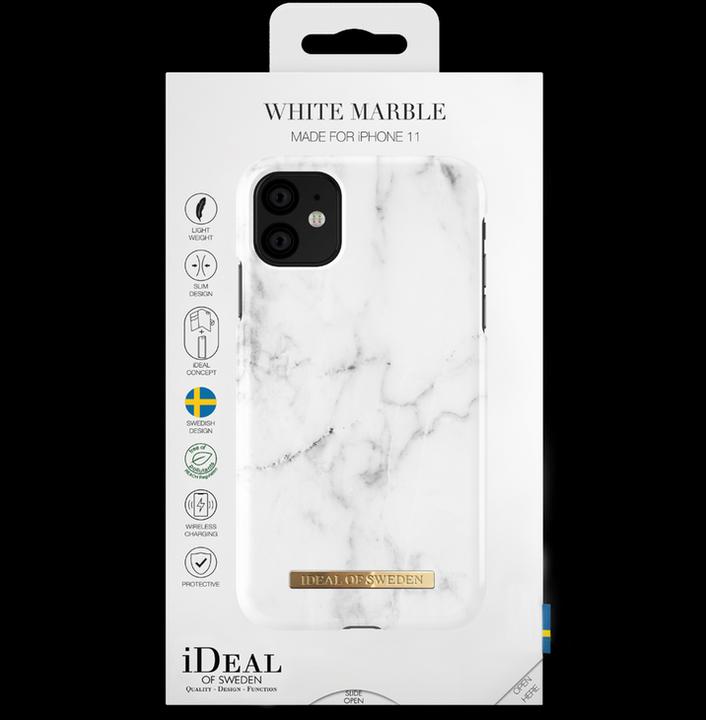 Actual product image iDeal Of Sweden White Marble (Apple iPhone 11)