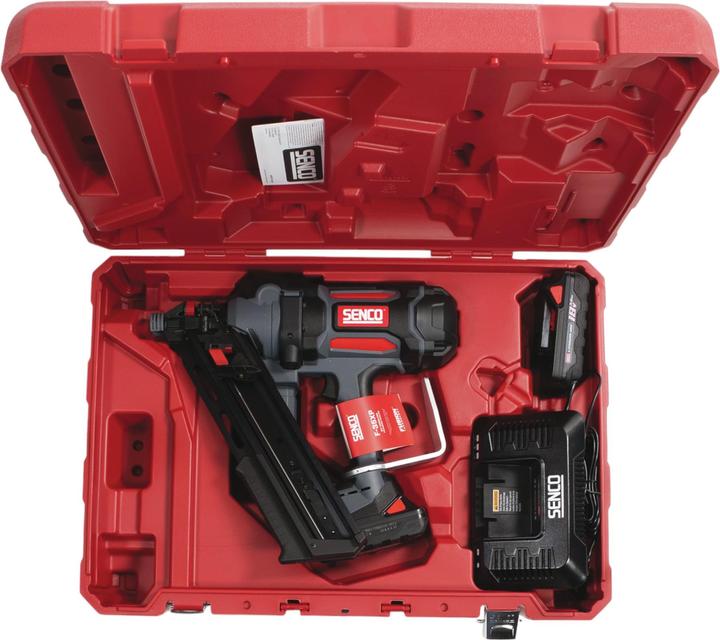 Actual product image Senco F-35 XP Fusion cordless frame nailer strip nailer 18 V 50-90 mm ( 10G2001N ) + 2x rechargeable