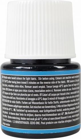 Actual product image Pebeo Setacolor Light Fabrics (Black, 45 ml)