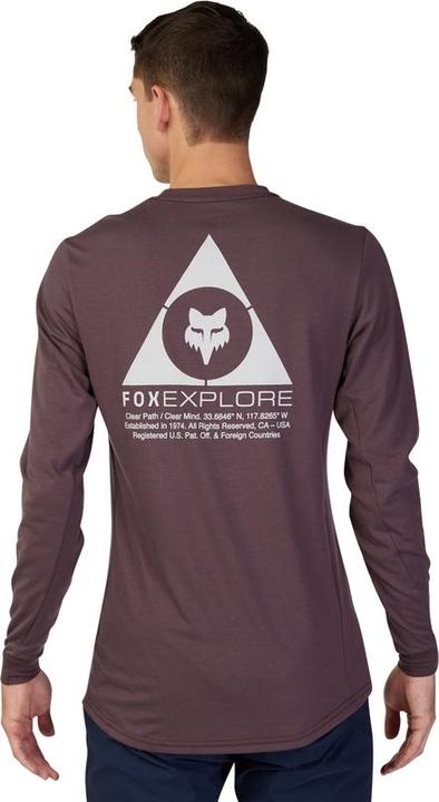 Actual product image Fox Jersey 23 Ranger Dr Md Lstred Pur M (M)