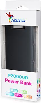 Image du produit Adata PowerPack (20000 mAh, 21 W, 72 Wh)