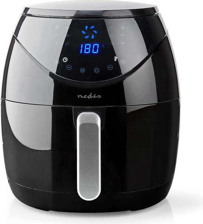 Immagine prodotto Nedis Friggitrice ad aria calda 4,6 l Timer: 60 min Digitale Nero (Spina UE)