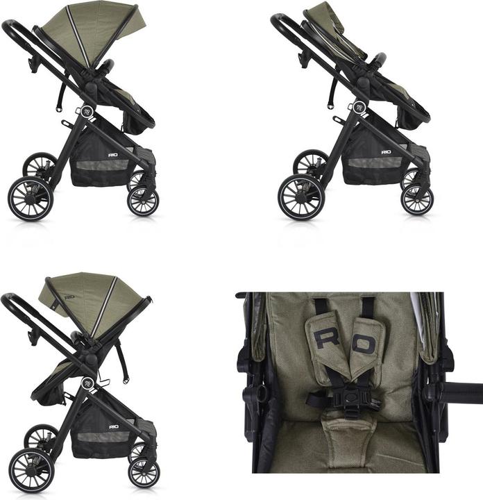 Produktbild Moni Kombikinderwagen 2 in 1 Rio 22 kg