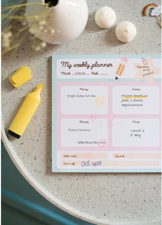 Immagine prodotto Pusheen Agenda settimanale Foodie Collection 54 pagine A4 (A4)