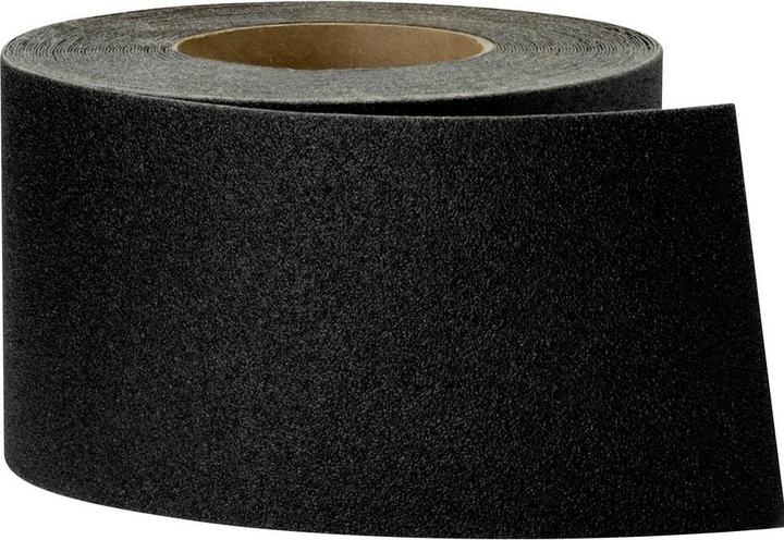 Actual product image 3M Black Coarse Anti-Slip Tape,100mm x 20m (100 mm)