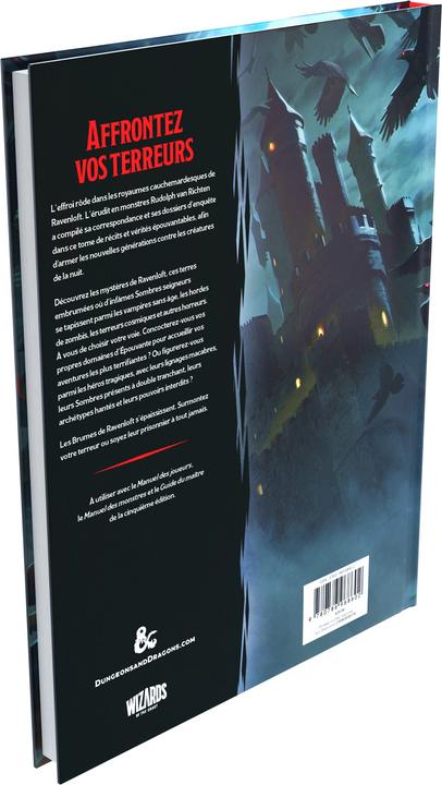 Image du produit Wizards of the Coast Donjons et Dragons - Guide To Ravenloft - Français (Français)