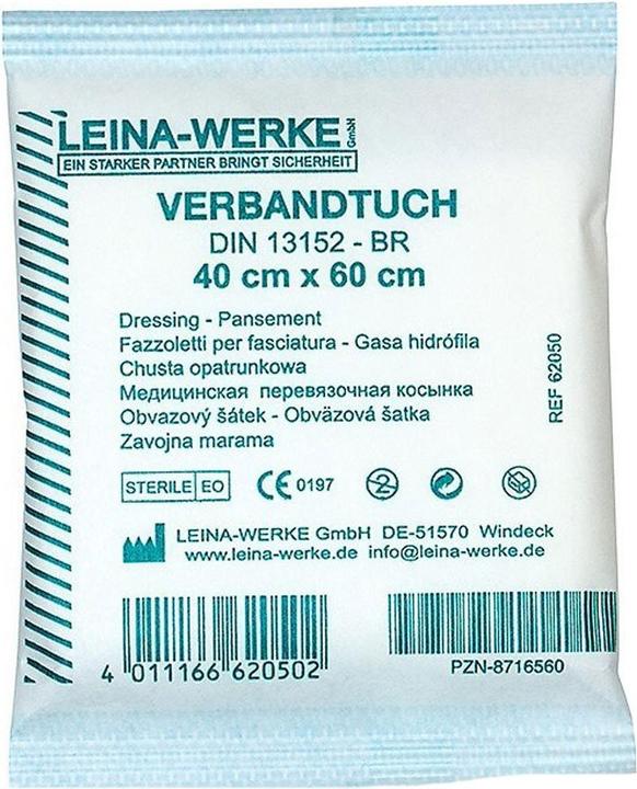 Nutritional values and ingredients Leina Dressing cloths 40 cm x 60 cm