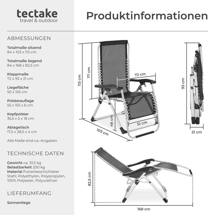 Immagine prodotto tectake Cloud (103 cm)