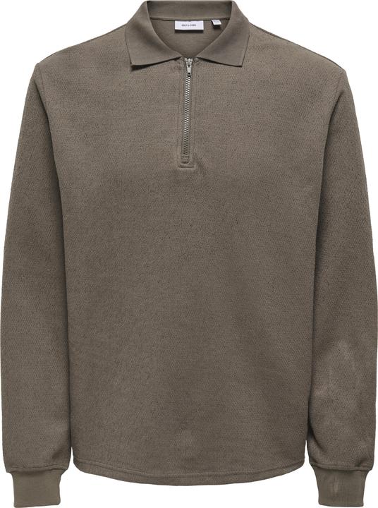 Actual product image Only & Sons Onstrevor Life Reg Ls Polo Noos (S)
