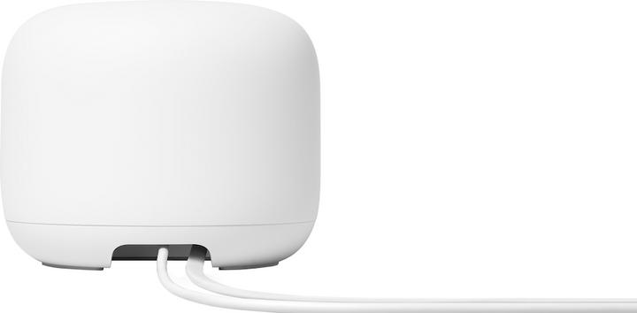 Produktbild Google Nest Wifi Router WLAN-Router Gigabit Ethernet Dual-Band (2,4 GHz/5 GHz) 4G Weiss