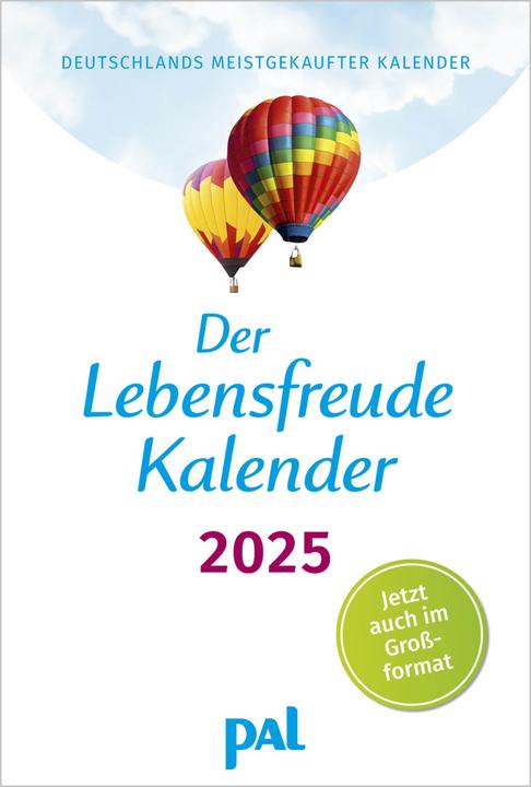 Produktbild Der Lebensfreude-Kalender 2025 im Grossformat (Deutsch)