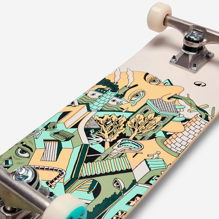 Actual product image Decathlon Skateboard Complete FSC Grösse 8" - CP100 Escher (8")