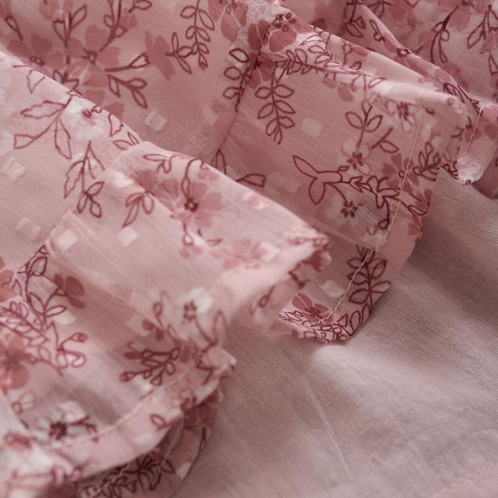 Image du produit Creamie Jupe à motif floral Peachskin (98)