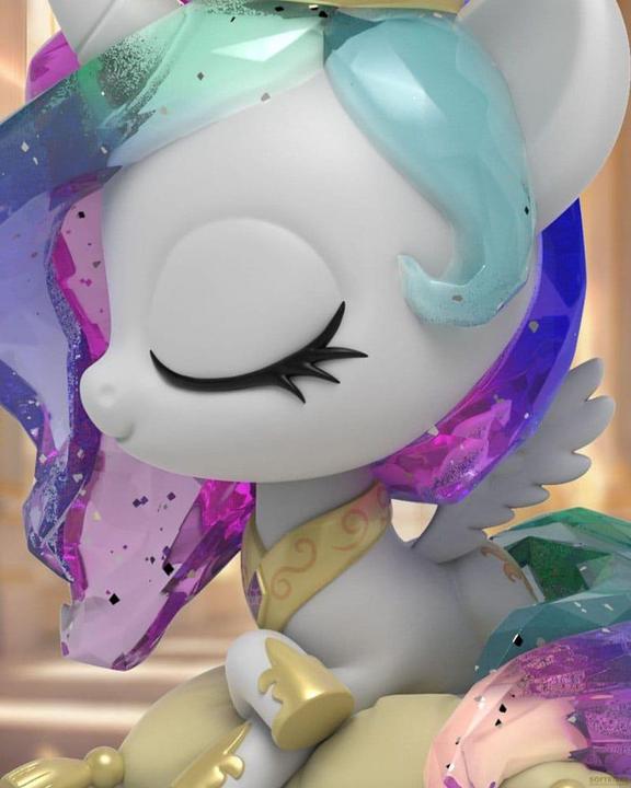 Actual product image Mighty Jaxx My Little Pony Vinyl Figure Princess Celestia Memories Edition 15 cm