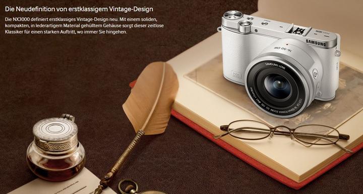 Produktbild Samsung NX3000, 16-50mm Kit (APS-C / DX)