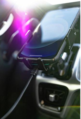Produktbild Ansmann KFZ-USB-Ladegerät Induktions-Ladegerät WiLine 15 1 A / 5 W / 1 Port (15 W)