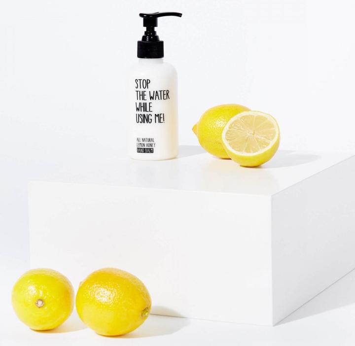 Actual product image Stop The Water While Using Me! All Natural Body - Lemon Honey Hand Balm (200 ml)