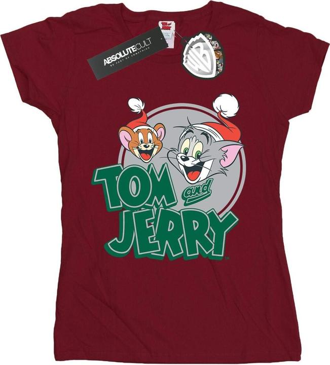 Tom & Jerry Christmas Greetings TShirt (S)