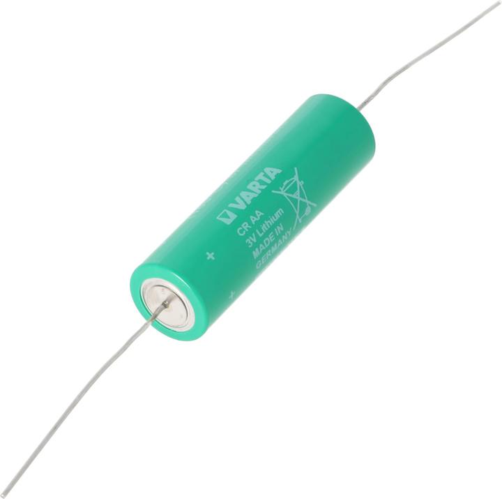 Actual product image Varta Batterie CR AA Lithium mit Axial Draht passend für Wärmezähler (1 pcs., AA, 2000 mAh)