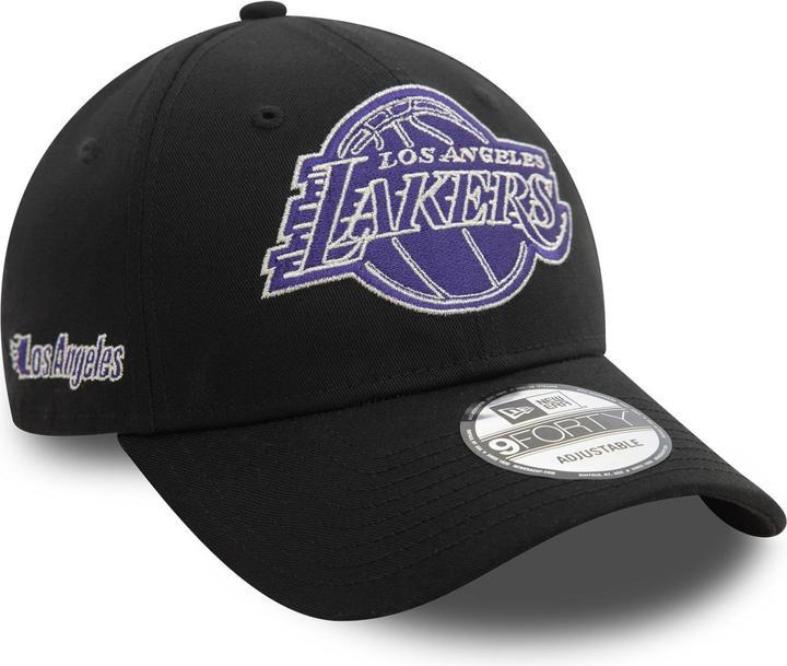 Actual product image New Era baseball cap los angeles lakers nba metallic 9forty (One size)