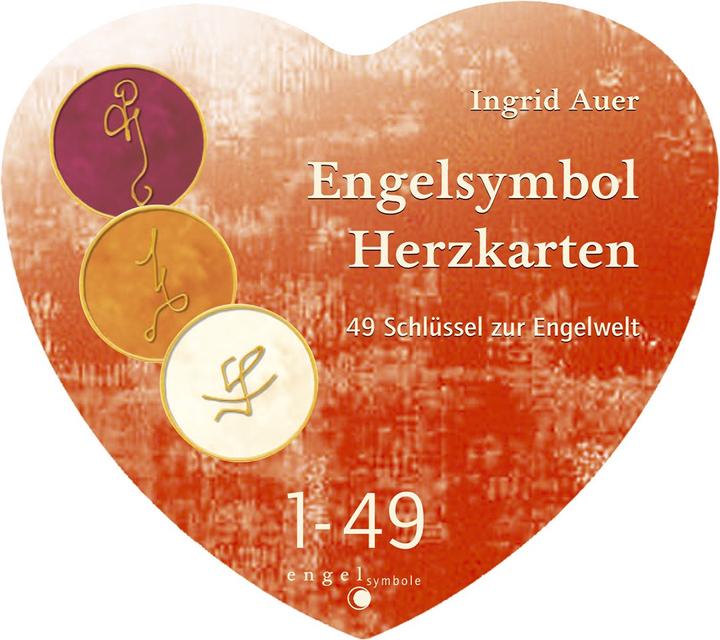Produktbild Engelsymbol Herzkarten (Deutsch)