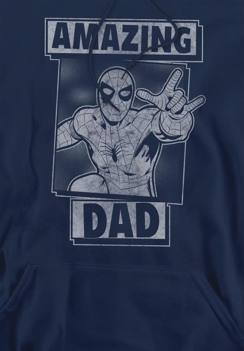 Produktbild Spiderman Amazing Dad Kapuzenpullover Vatertag (S)