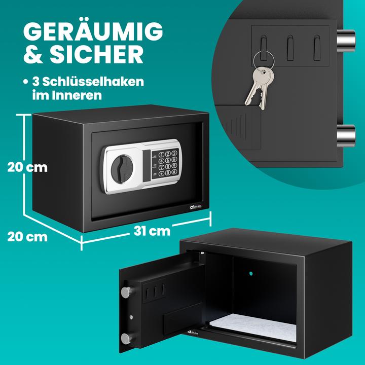 Actual product image Deuba Furniture safe