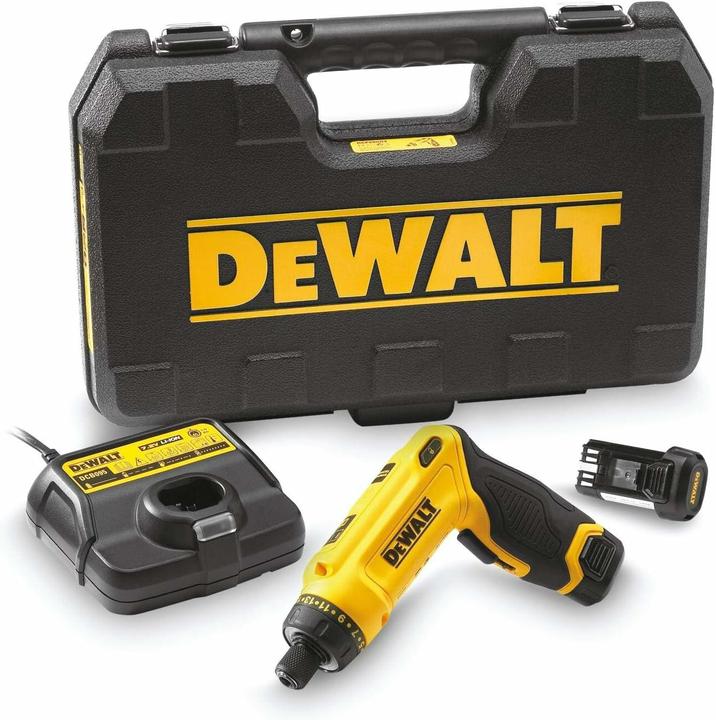 DeWalt Cordless screwdriver (Rechargeable battery operated)