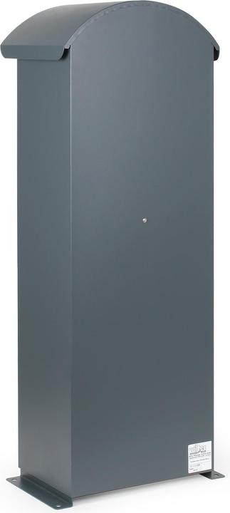 Produktbild Wiltec Briefkasten grau 420x240x1020mm Standbriefkasten Postkasten Bodenmontage