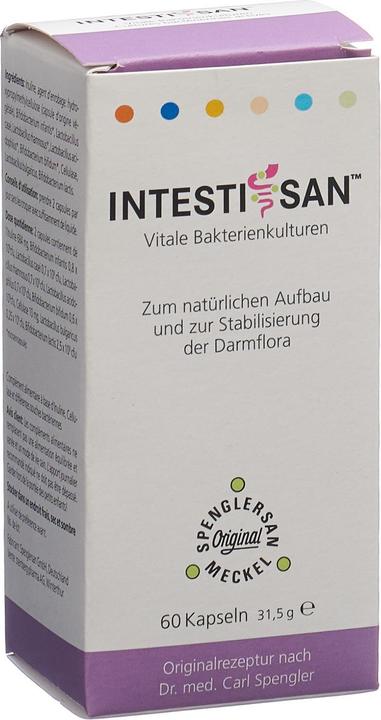 Actual product image Intestisan Capsule (60 Piece, Capsules, 71 g)