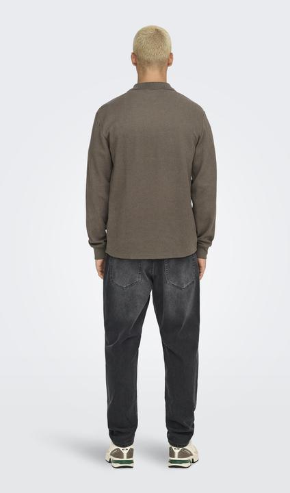 Actual product image Only & Sons Onstrevor Life Reg Ls Polo Noos (S)