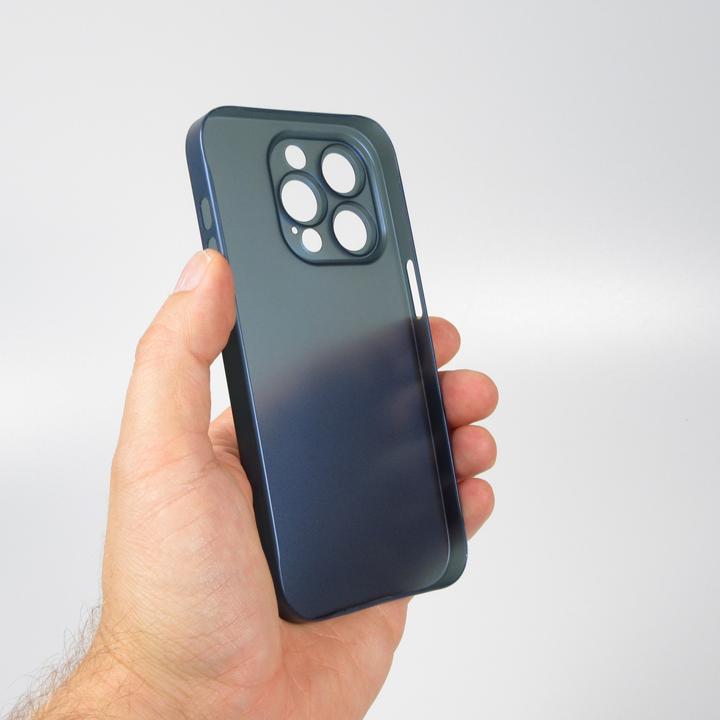 Produktbild PhoneLook Hülle Plastik ultra dünn semi-transparent matt (Apple iPhone 15 Pro Max)