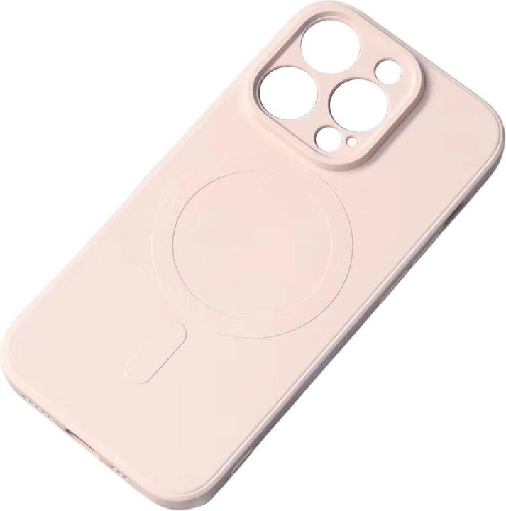Image du produit Hurtel iPhone 16e Silikonhülle mit MagSafe – Rosa (Apple iPhone 16e)