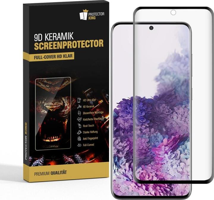 Produktbild Protectorking 3x Ceramic-Glass Full Cover HD Klar (3 Stück, Samsung Galaxy S20 Ultra)