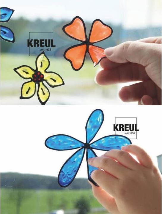 Immagine prodotto Kreul Set di colori per finestre Extra (Multicolore, 800 ml)