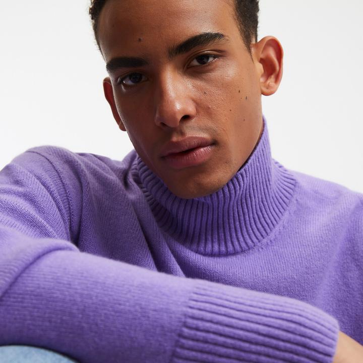 Actual product image La Redoute Collections Stand-up collar jumper (XL)